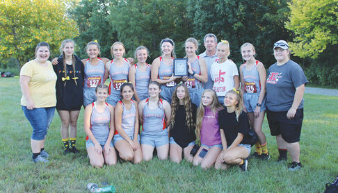 Lady Charger champions! CHS Girls X-C team wins Wayne Invitational